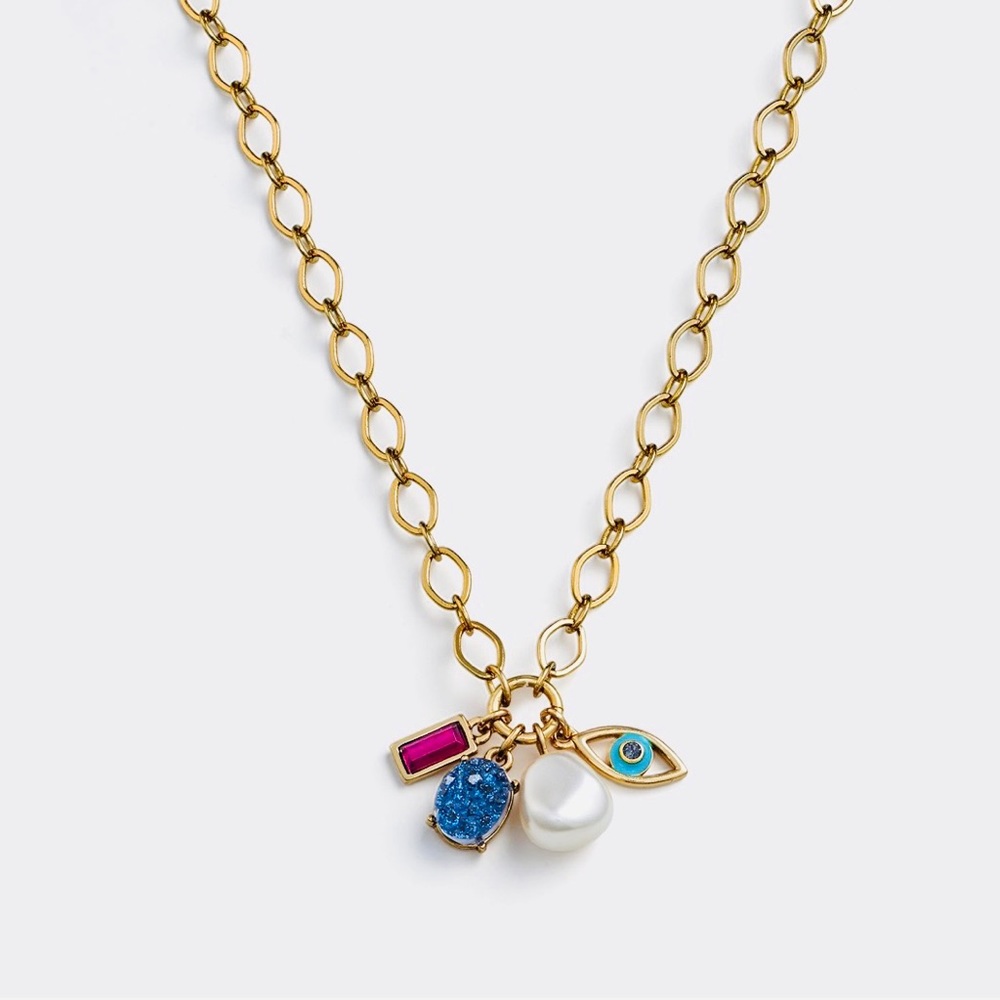 Sorty Amuletti Necklace Cadena de Ojo Turco by Yanbal